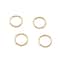 12 Packs: 60 ct. (720 total) 10mm Gold Jump Rings by Bead Landing™